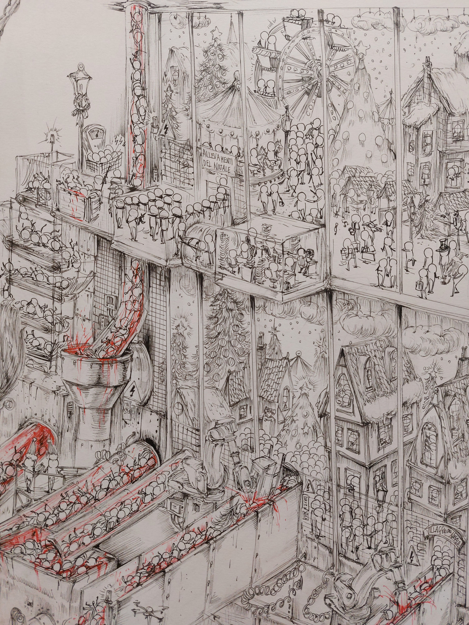 Allevamenti intensivi del Natale