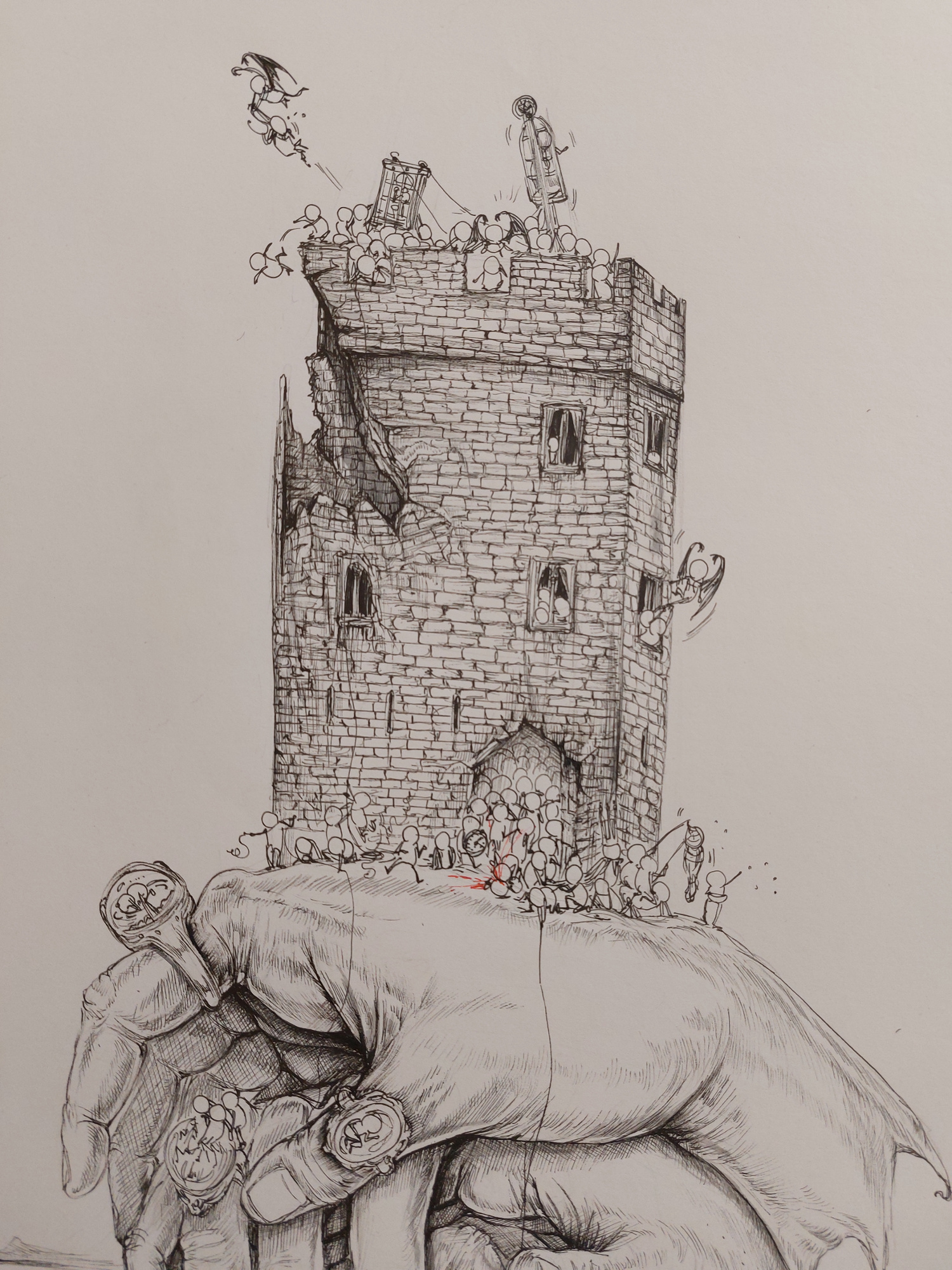 Torre dalle molte mani della distruzione